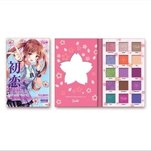 RUDE COSMETICS x MANGA "FIRST LOVE DIARY" EYESHADOW PALETTE Pressed Pigment